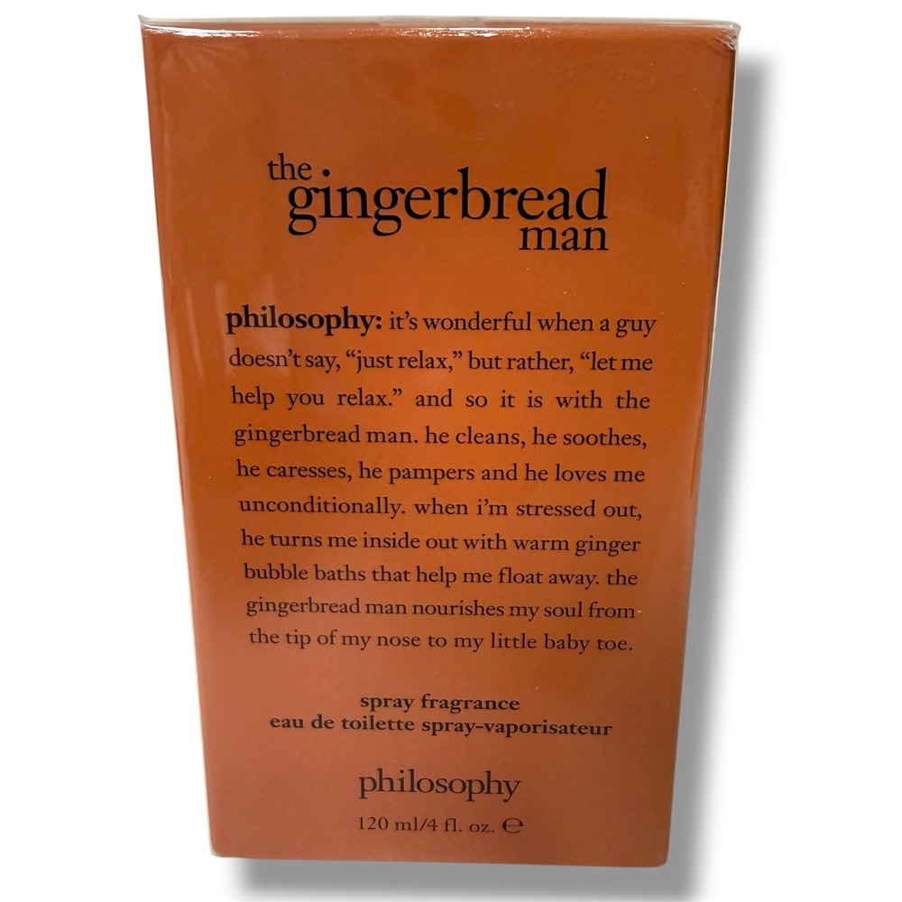 Philosophy Eau de Toilette The Gingerbread Man 120ml EDT Spray Fragrance